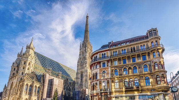 Catedral de Saint Stephen em stephansplatz em Viena