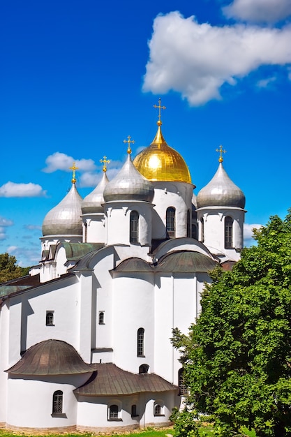 Catedral de Santa Sofia no Kremlin da Grande Novgorod, Rússia