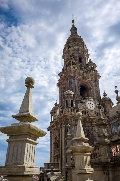 Foto catedral de santiago de compostela galiza espanha