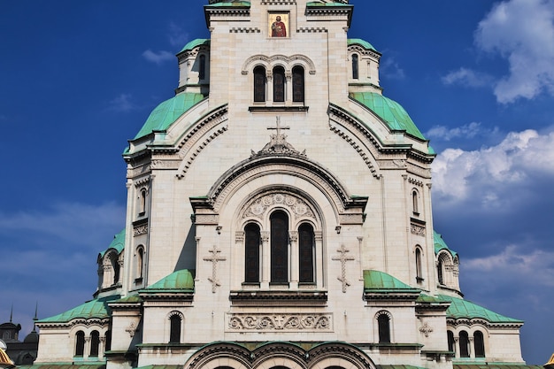 Foto catedral de santo alexandre nevski, sofia, bulgária