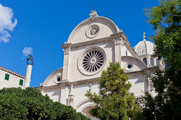 Catedral de St. James em Sibenik, Croácia. Patrimônio Mundial da UNESCO