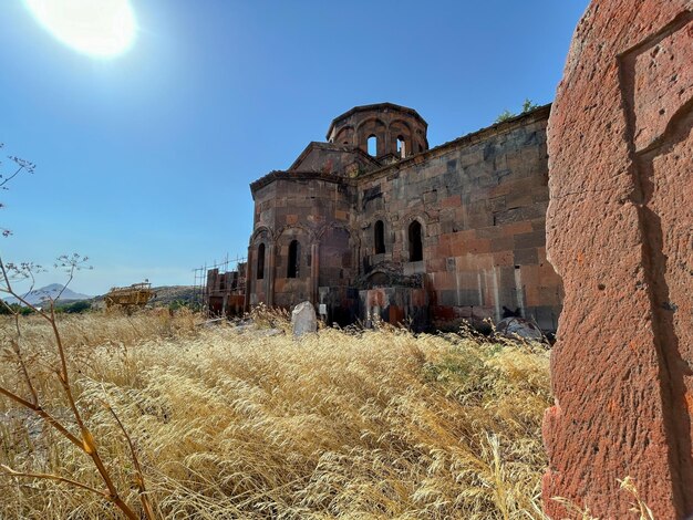 Catedral de Talin Talin na província de Aragatsotn da Armênia, século VII