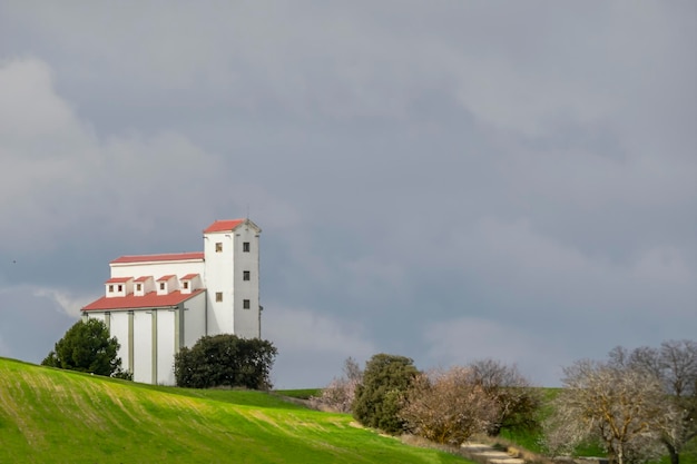 Catedral do Campo ou Silo de Cereais de Pedro Martínez Granada Espanha