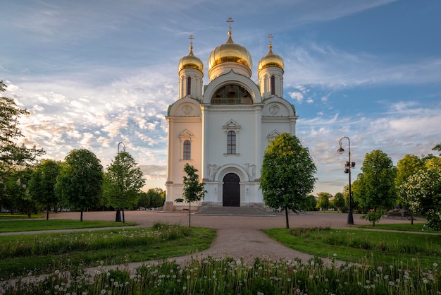 Catedral do Santo Grande Mártir Catherine Pushkin São Petersburgo Rússia