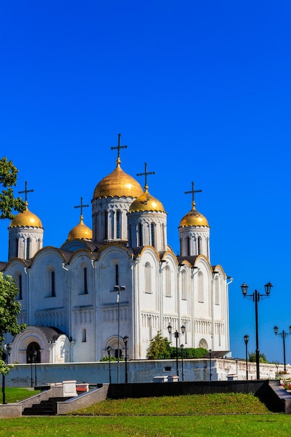 Catedral de la Dormición Catedral de la Asunción en Vladimir Rusia Anillo de oro de Rusia