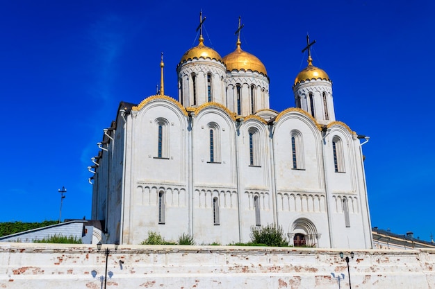 Catedral de la Dormición Catedral de la Asunción en Vladimir Rusia Anillo de oro de Rusia