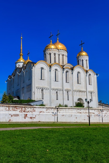 Catedral de la Dormición Catedral de la Asunción en Vladimir Rusia Anillo de oro de Rusia