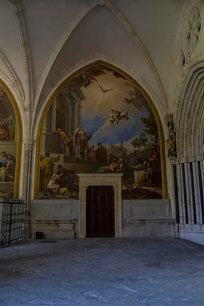 Catedral de estilo gótico, toledo España