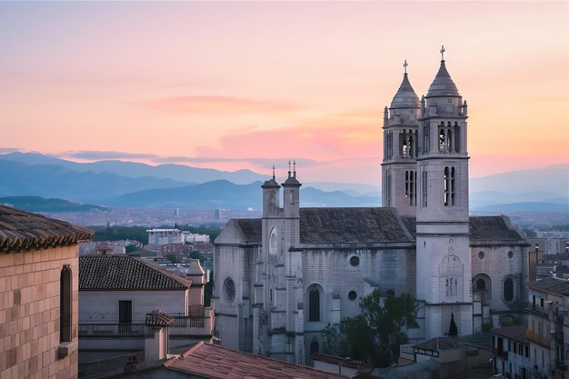 Foto catedral de girona, españa