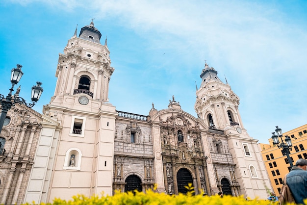 Catedral de Lima, plaza principal de Lima. Iglesia católica con museo.