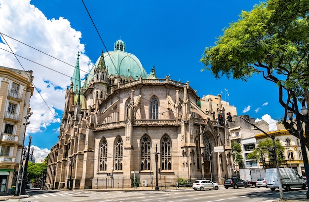 La Catedral Metropolitana de Sao Paulo See en Sao Paulo, Brasil