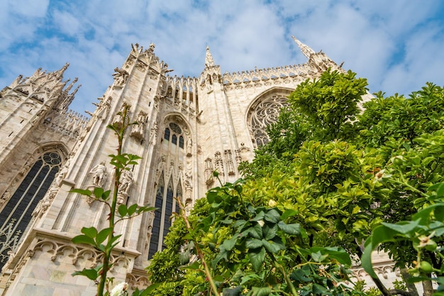 Catedral de Milán Duomo di Milano Italia una de las iglesias más grandes del mundo