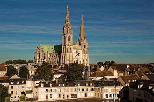 La catedral de Nuestra Señora de Chartres Francia