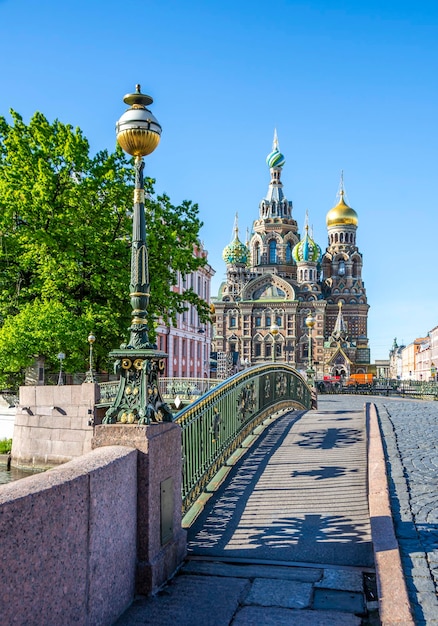 Catedral del Salvador sobre la Sangre Derramada en San Petersburgo Rusia