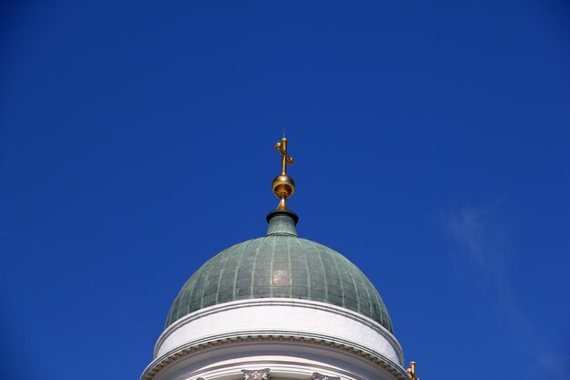 Catedral de San Nicolás en Helsinki Finlandia