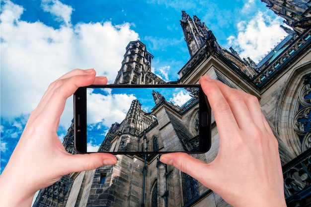 Foto catedral de san vito en praga