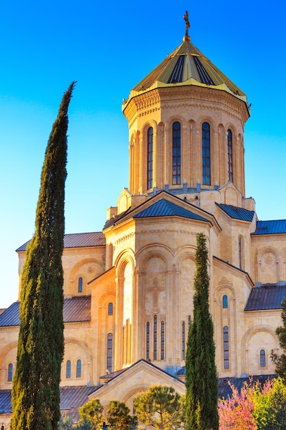 La Catedral de la Santa Trinidad en Tbilisi, Georgia