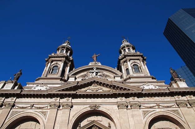 Foto la catedral de santiago de chile