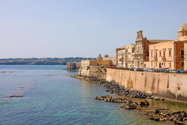 Catedral de Siracusa en Sicilia