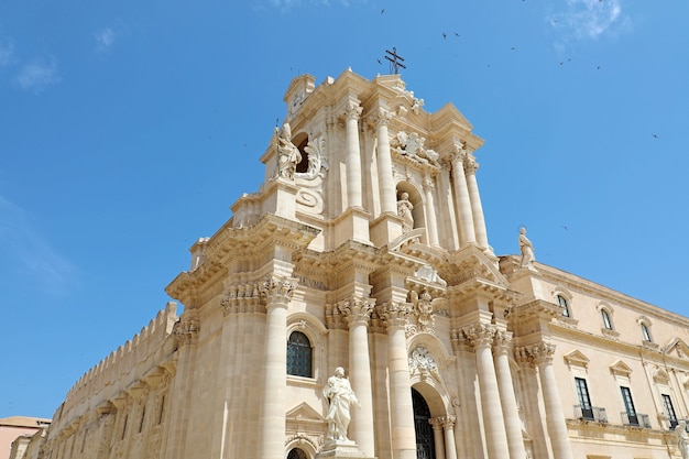 Catedral de Siracusa en Sicilia