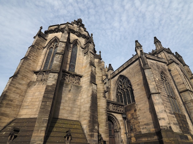 Foto catedral de st giles en edimburgo