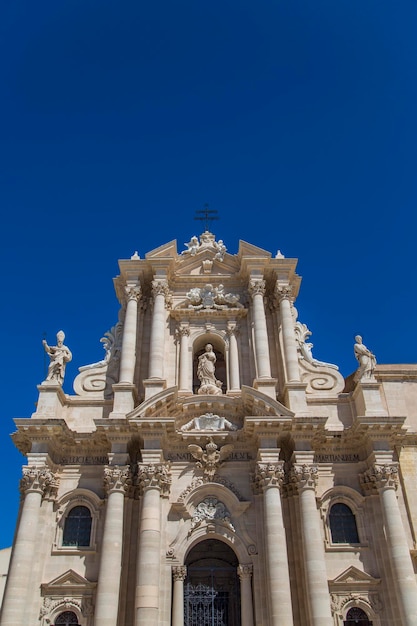 Catedral de Syracuse en Sicilia Italia