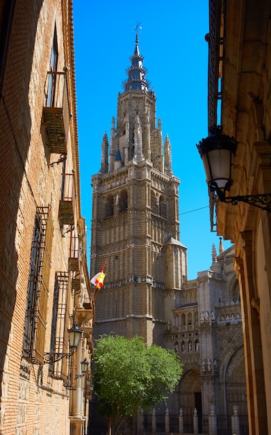 Foto catedral de toledo en castilla la mancha españa