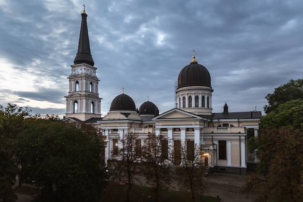 La Catedral de la Transfiguración en Odessa es la Catedral Ortodoxa en Odessa, Ucrania, dedicada a la Transfiguración del Salvador. La primera y más importante iglesia de la ciudad de Odessa.