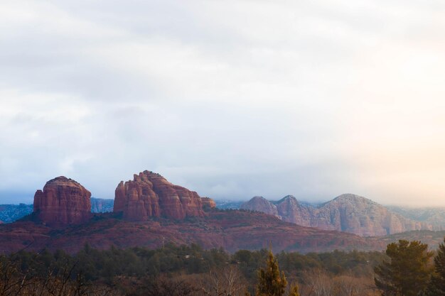 Cathedral Rock Landschaft in der Nähe von Sedona in Arizona USA