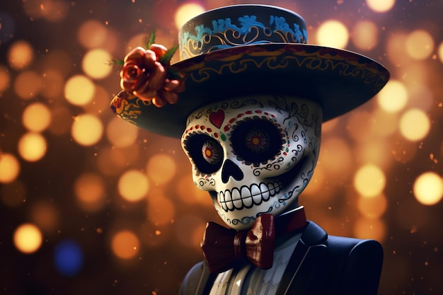 Catrín de Día de Muertos