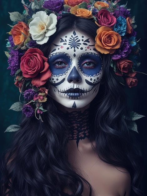 Catrina Un ícono cultural de las celebraciones de Halloween y Día de Muertos