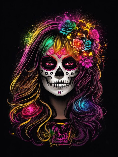 Catrina Un ícono cultural de las celebraciones de Halloween y Día de Muertos