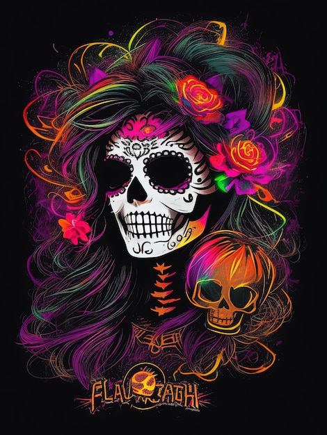 Catrina Un ícono cultural de las celebraciones de Halloween y Día de Muertos