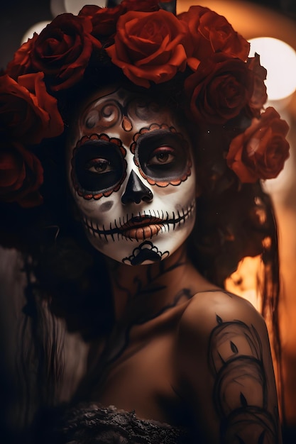 Catrina ist das Model „La Cavalera Day of the Dead“.