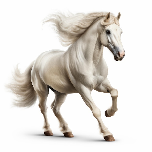 O cavalo correndo, correr, corcel, cavalo branco png