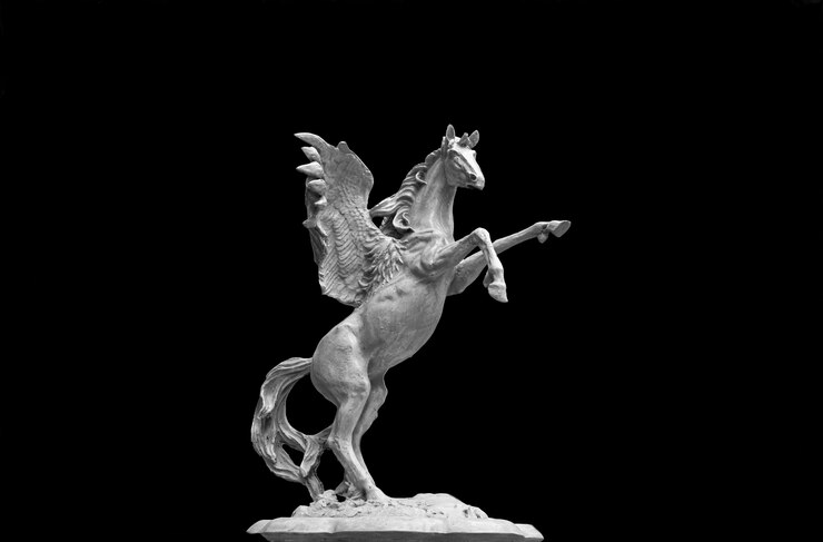 cavalo de arte estátua de cavalo