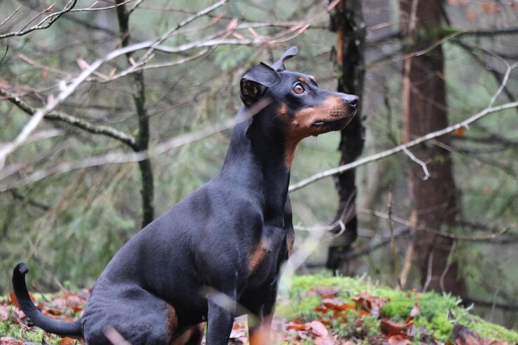 Foto cavalo numa floresta