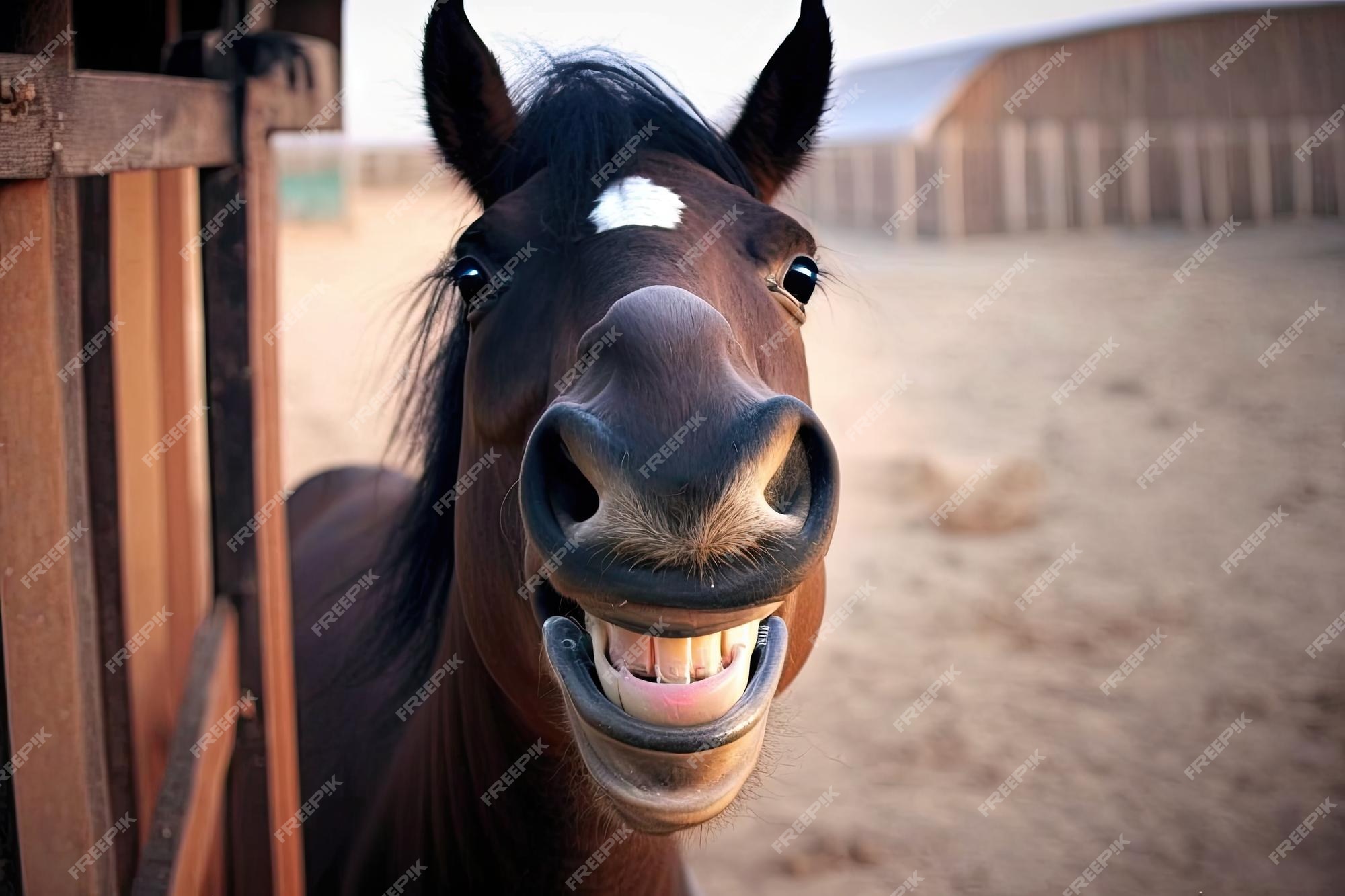 Foto de a chorando com cavalo sorrindo é a mais viralizada