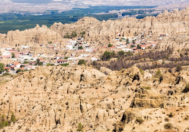 Cavehouses incomuns em Los Banos perto de Guadix Espanha