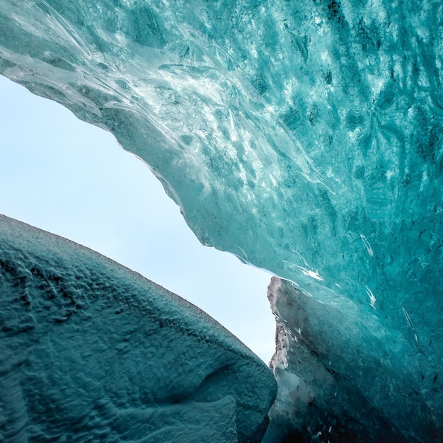 Caverna de Gelo Cristal perto de Jokulsarlon