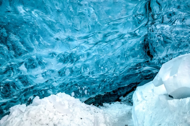 Caverna de Gelo Cristal perto de Jokulsarlon