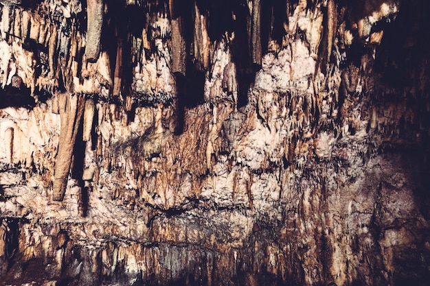 Caverna Drogarati na ilha Grécia de Cefalônia ou Cefalônia