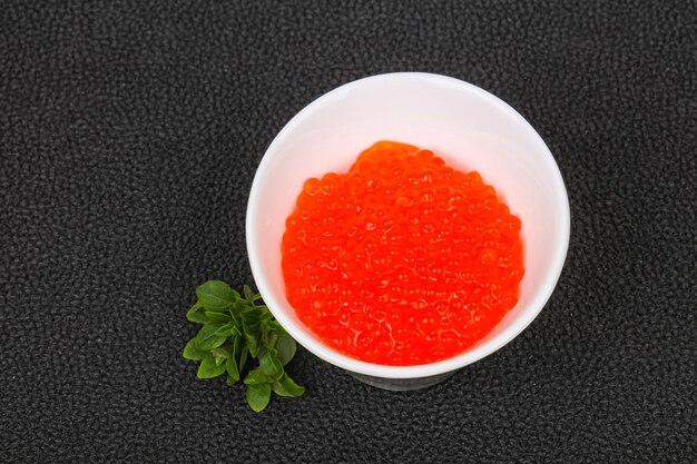 Caviar rojo de lujo