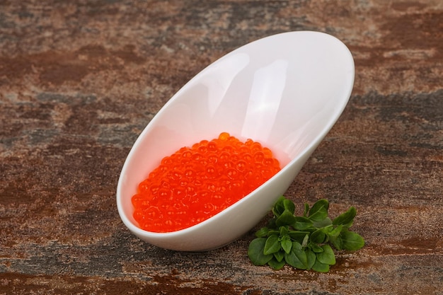 Caviar rojo de lujo