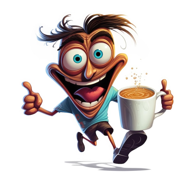 El cazador de cafeína La búsqueda épica de un hombre entusiasta de la taza de café más grande del mundo