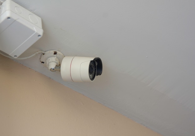 CCTV interior, cámara IP en el edificio.