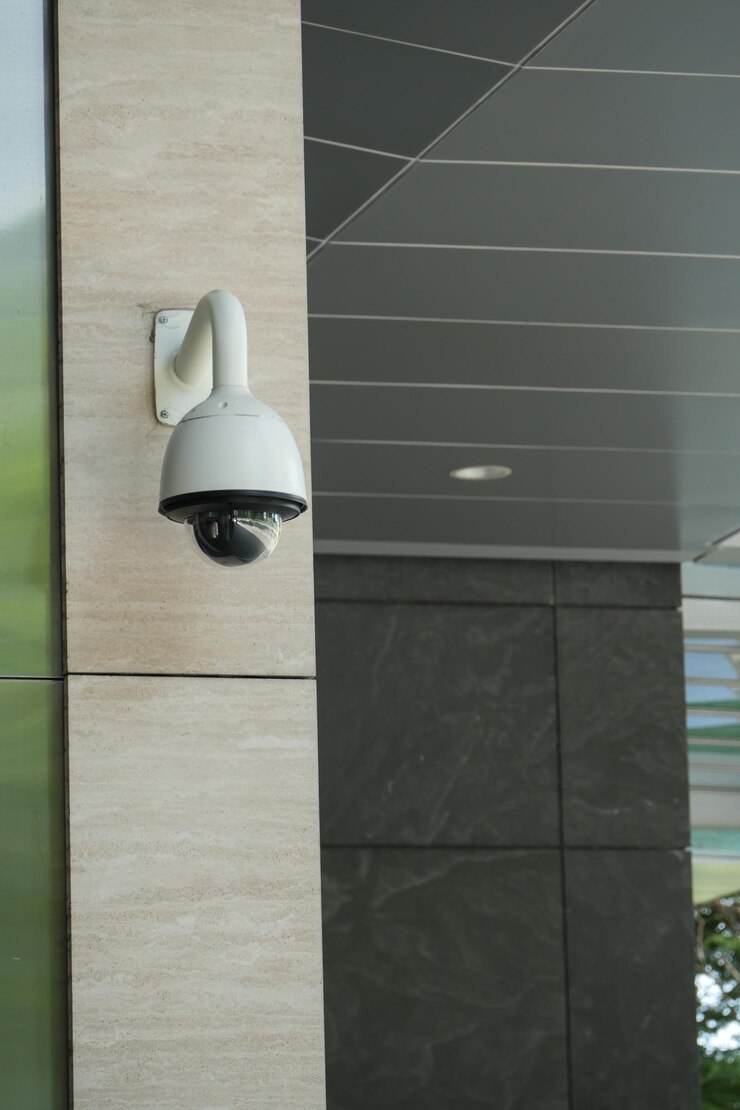 Cctv-Überwachungskamera im Außenbereich