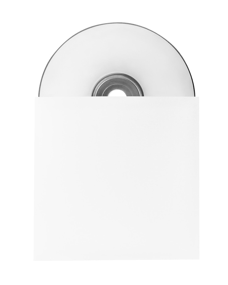 Foto cd-album-cover mit png-transparentem design