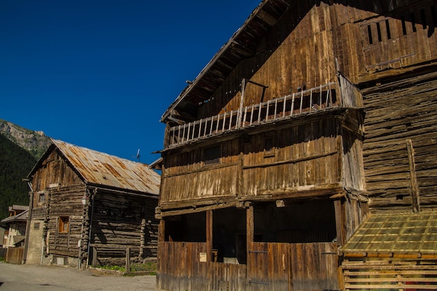 Ceillac queyras en hautes alpes en francia