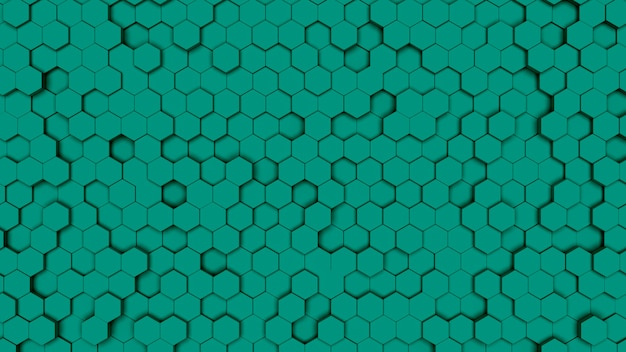 Celda hexagonal verde, textura de peine. Antecedentes